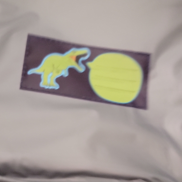 BUNDLE/3-ITEMS/Kids Dinosaur Lunch Bag and Water Bottle & Rule - Navy Multicolor - Picture 10 of 11